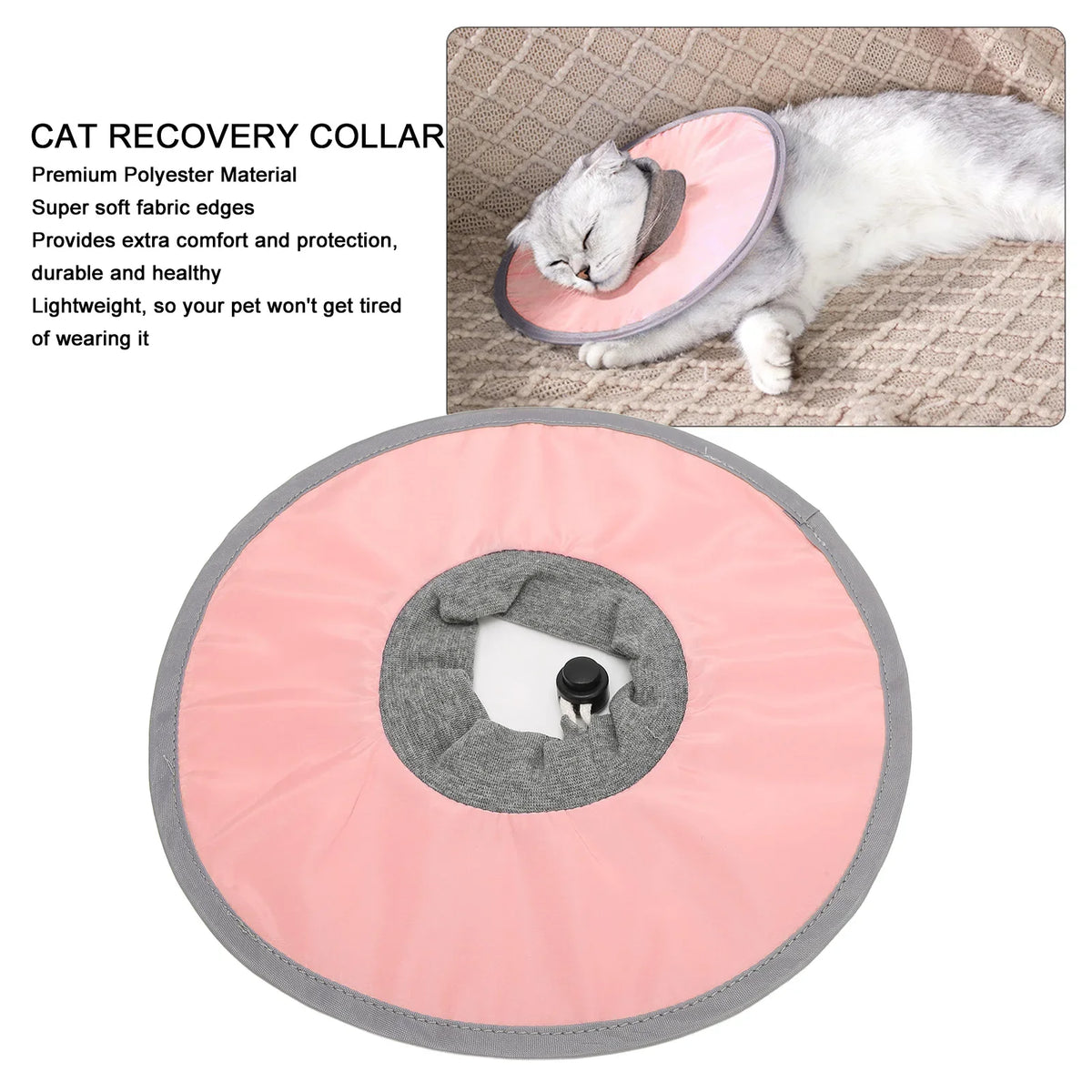 Post-Surgery Recovery Collar for Cats - ProPawPet.com