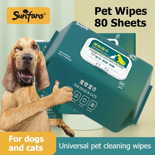 Pet Wet Wipes for Dogs Cats Hypoallergenic - ProPawPet.com