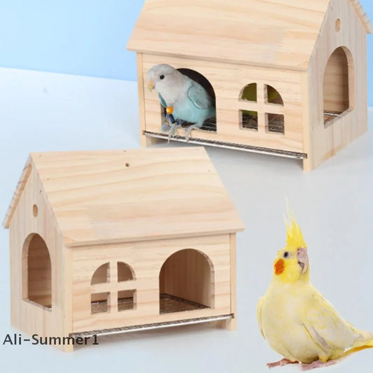 【E】Pullable Bottom Bird House Hammock Nest - ProPawPet.com