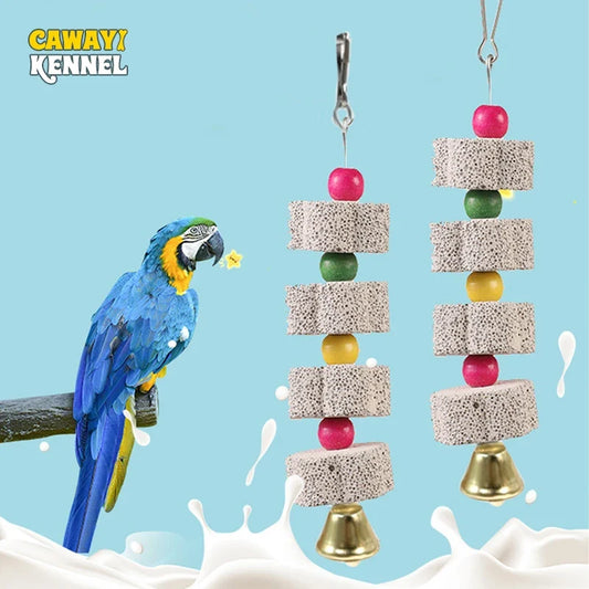 Random Color Bird Cage Toy Mineral Molar - ProPawPet.com
