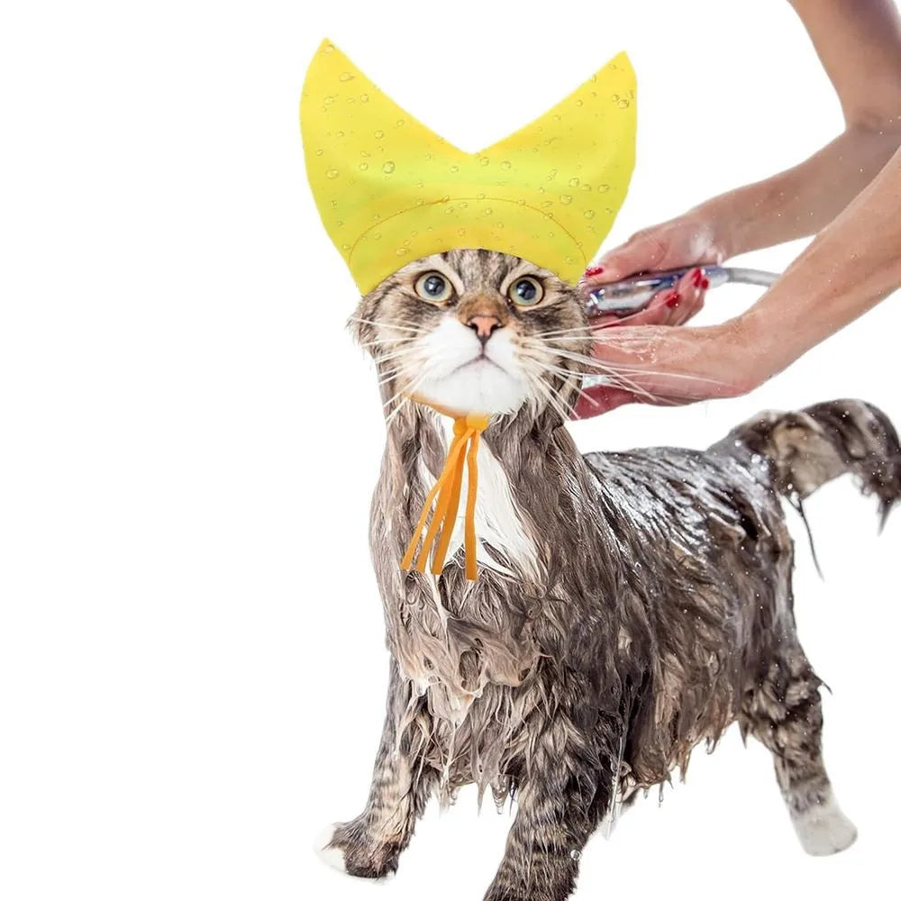 Waterproof Bath Caps for Cats,Dogs, Ear - ProPawPet.com