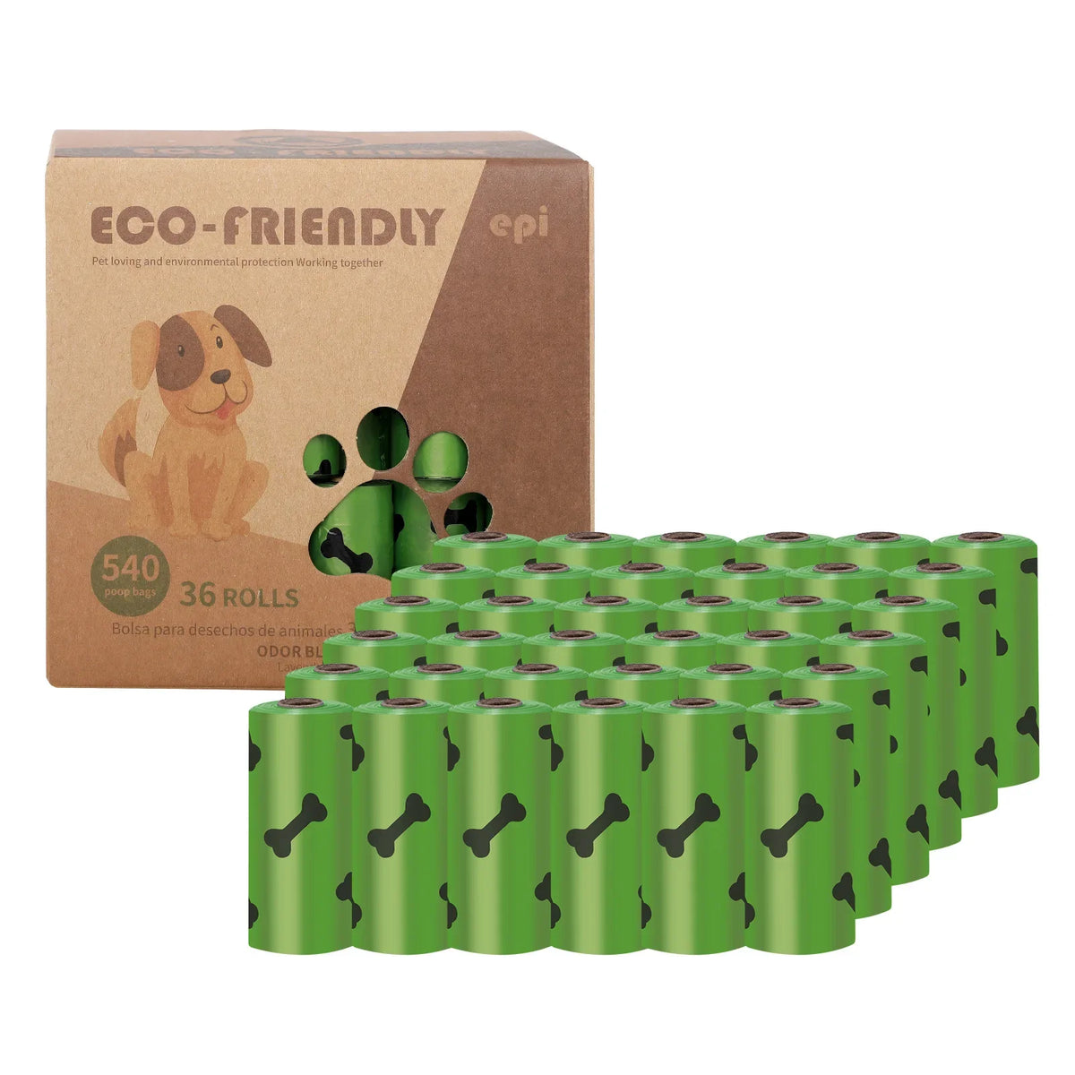 EPI Biodegradable Pet Garbage Bag Dog Poop - ProPawPet.com