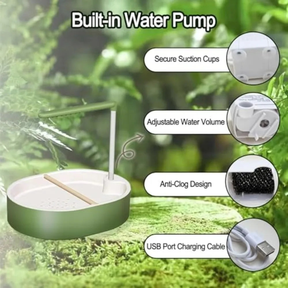Circulating Water Automatic Bird Bathtub - ProPawPet.com