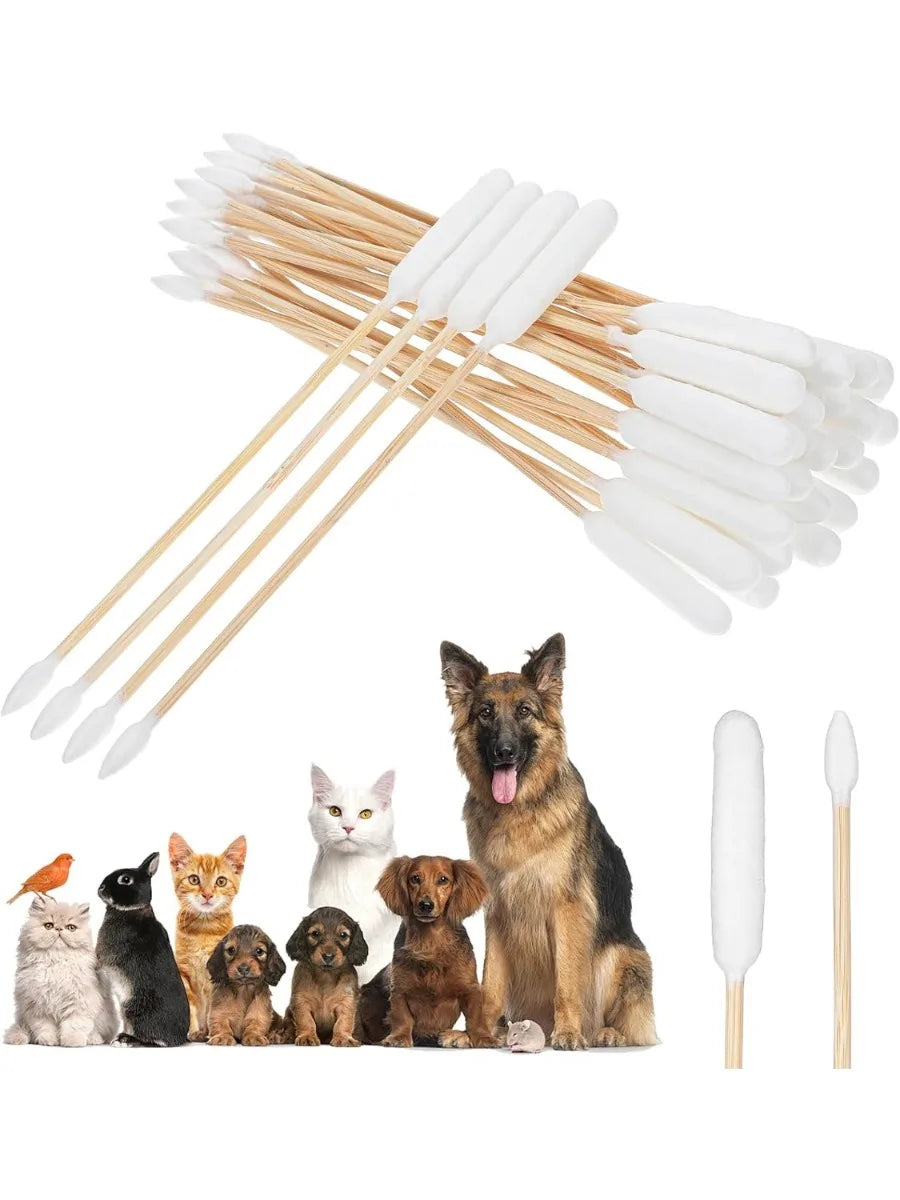12/15cm Long Cotton Swabs ProfessionalCat - ProPawPet.com