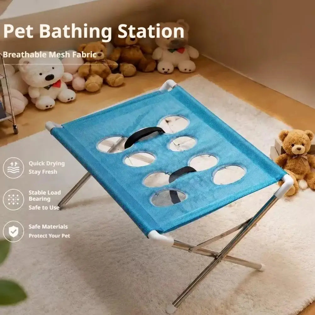 Foldable Pet Grooming Hammock Stand Dog Cat - ProPawPet.com
