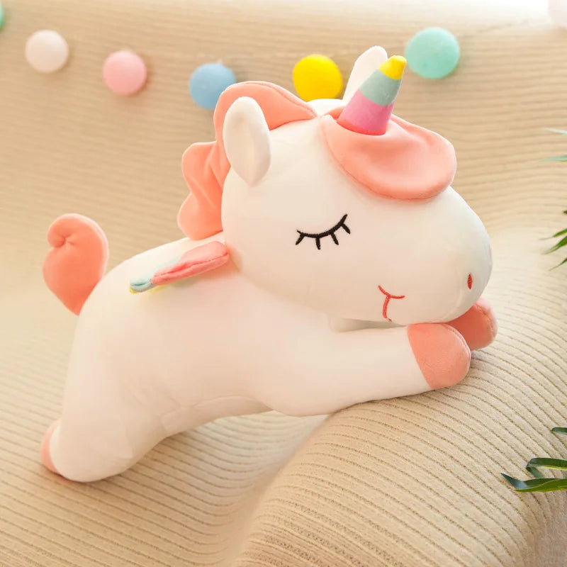 Cute Pony Plush Toy Rainbow Angel Unicorn - ProPawPet.com