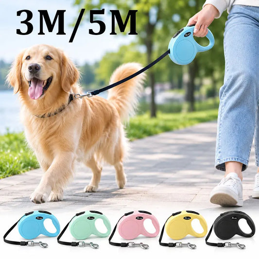 3M/5M Retractable Dog Leash Anti-Burst Dogs - ProPawPet.com