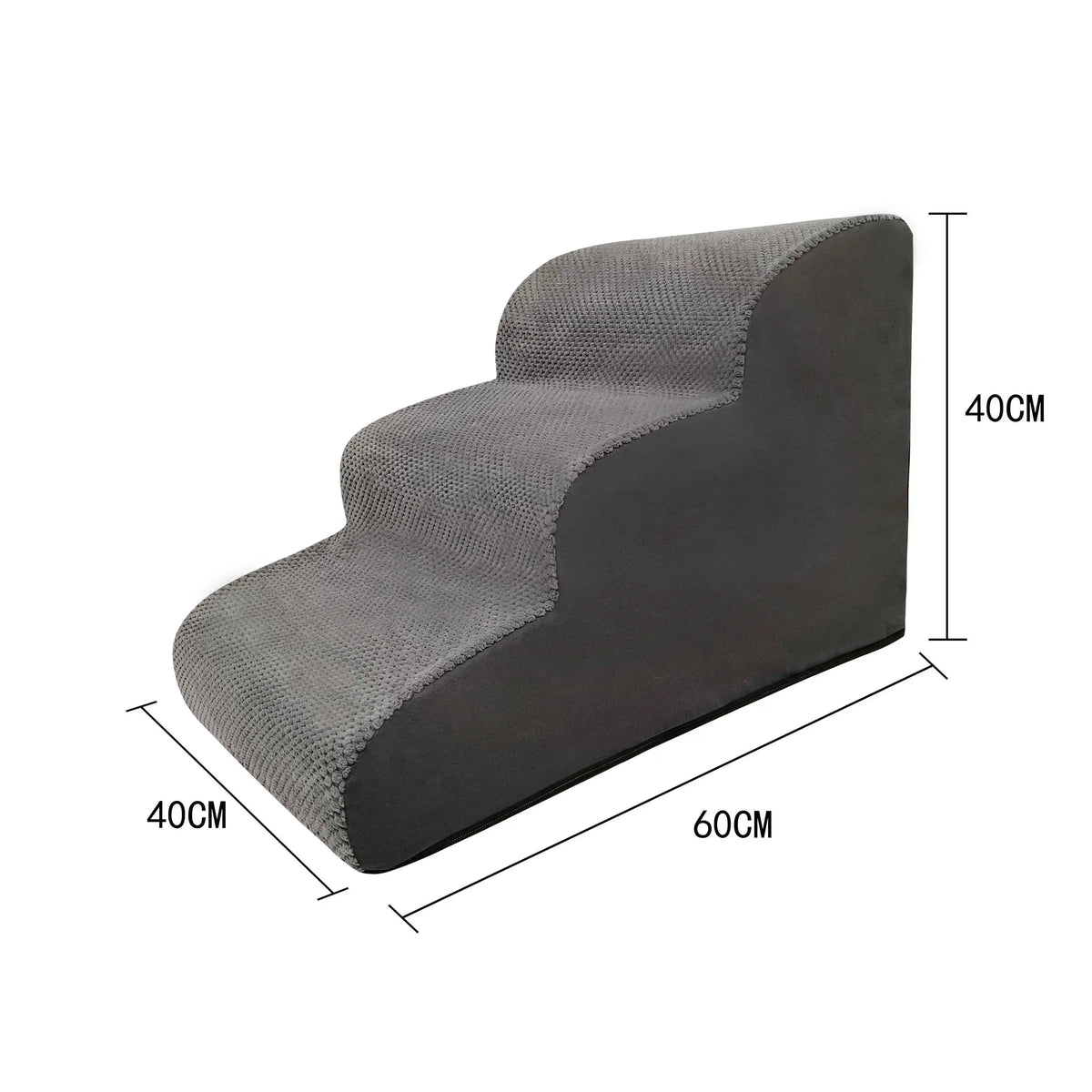 4-Step Curved Dog Ramp – Dog Supplies