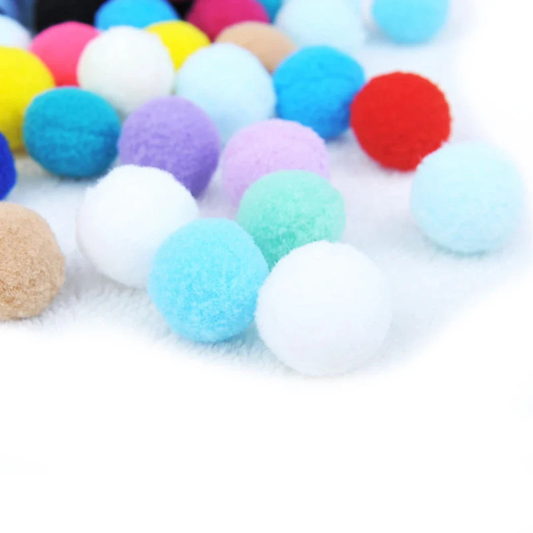 50 Cute Funny Cat Toys Stretch Plush Ball – Cat Supplies