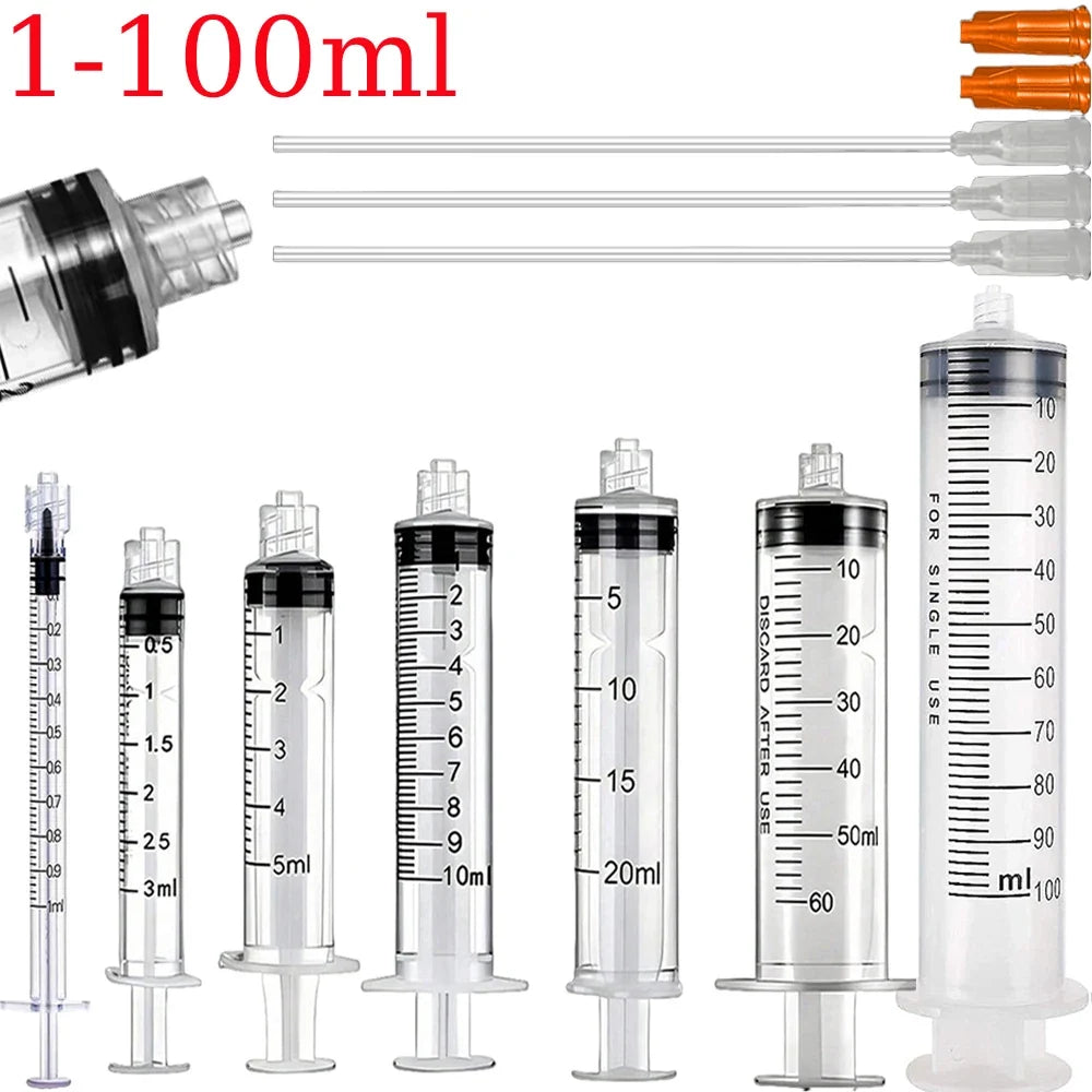 100ml Plastic Luer Lock Syringe Industrial - ProPawPet.com