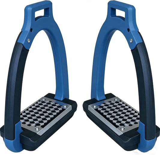 1 Pair Aluminium Alloy Horse Stirrups Safety - ProPawPet.com