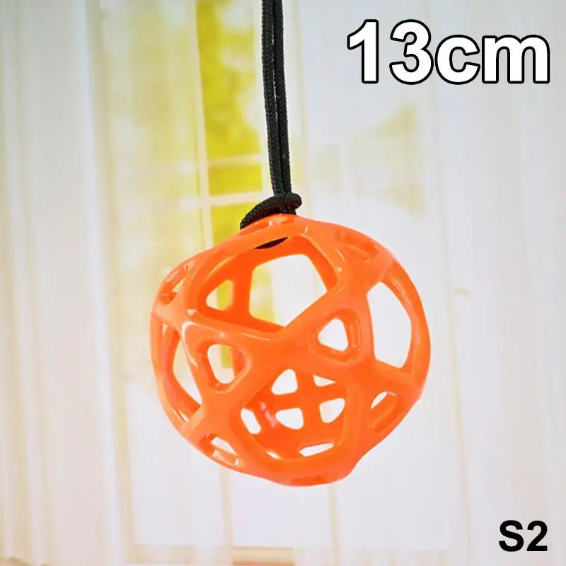 Hanging Hay Food Feeder with Rope for Horses