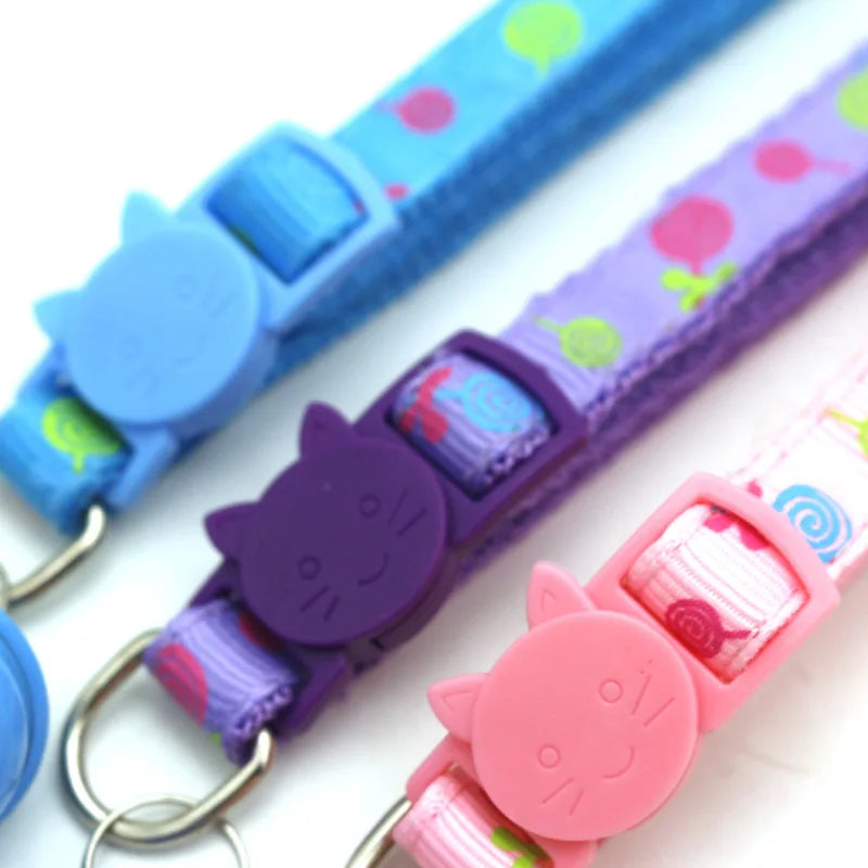 Adjustable Cartoon Color Cat Buckle Lollipop - ProPawPet.com