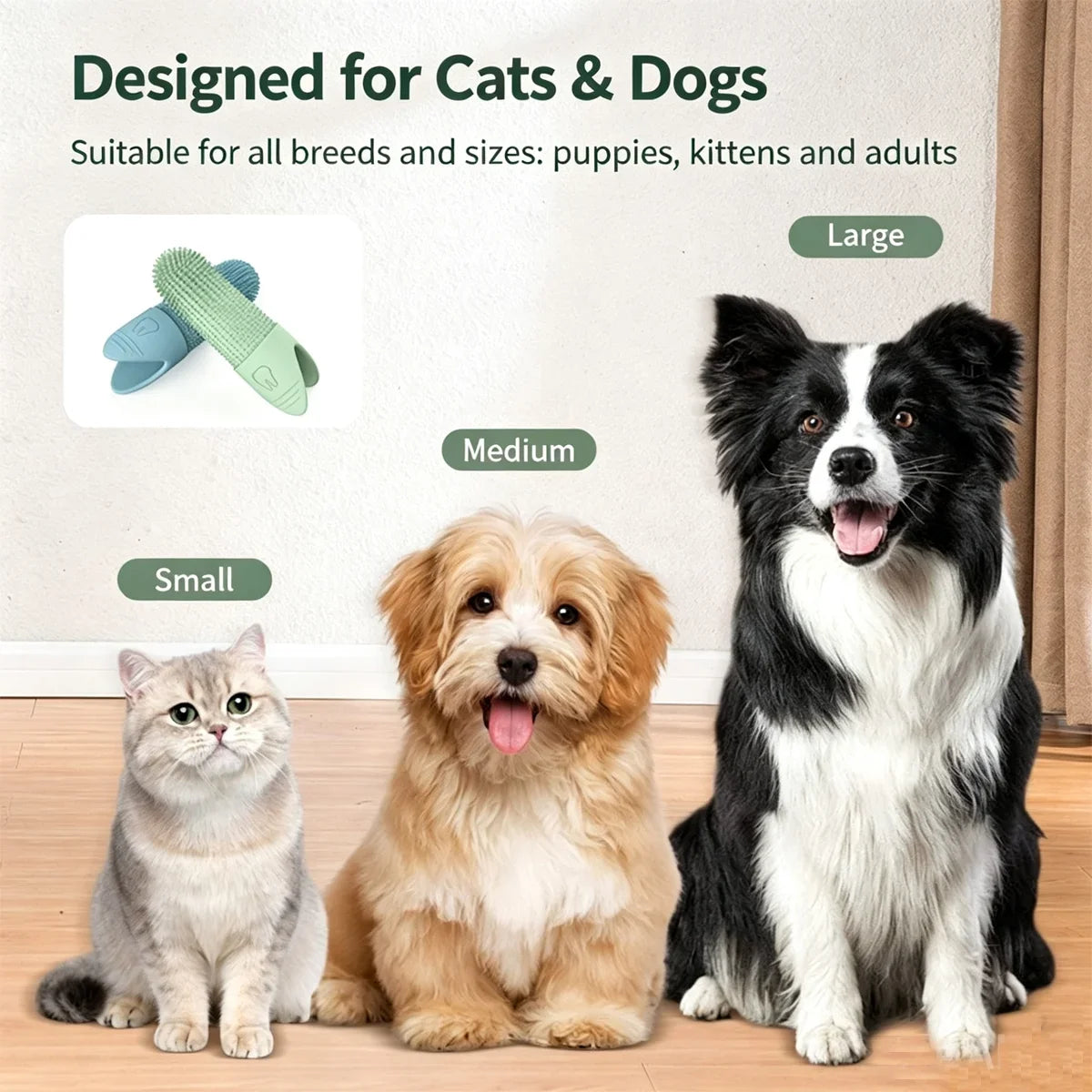 1 Pc Soft Silicone Finger‑Type Pet - ProPawPet.com