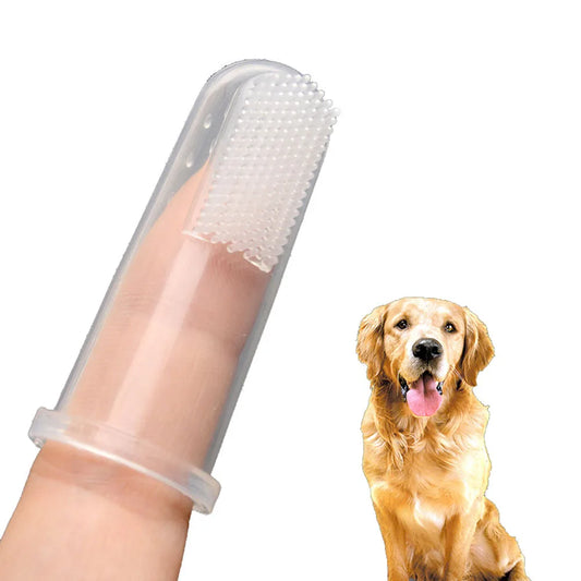 Dog Toothbrush Soft Silicone Fingerbrush for - ProPawPet.com