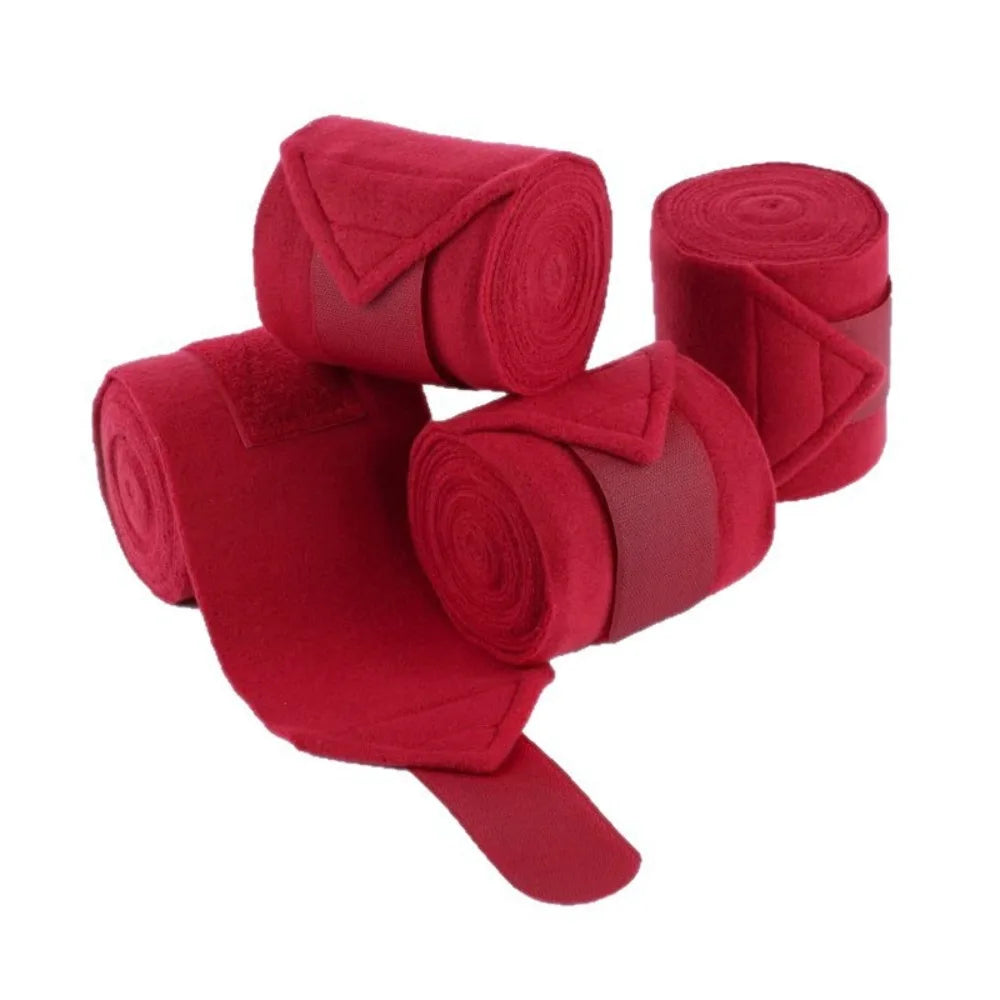 2 Set Breathable Horse Leg Bandage Polar Fleece Lightweight – 6 Colors