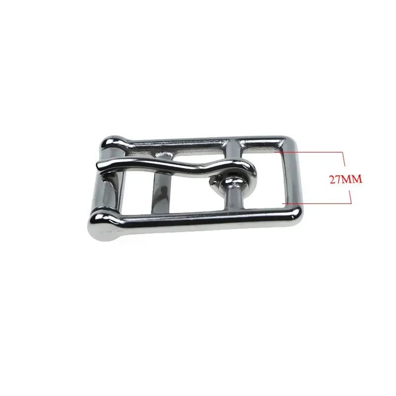 Durable Hand Polished Stainless Steel Equestrian Girth Buckle Cinch – 4 Colors