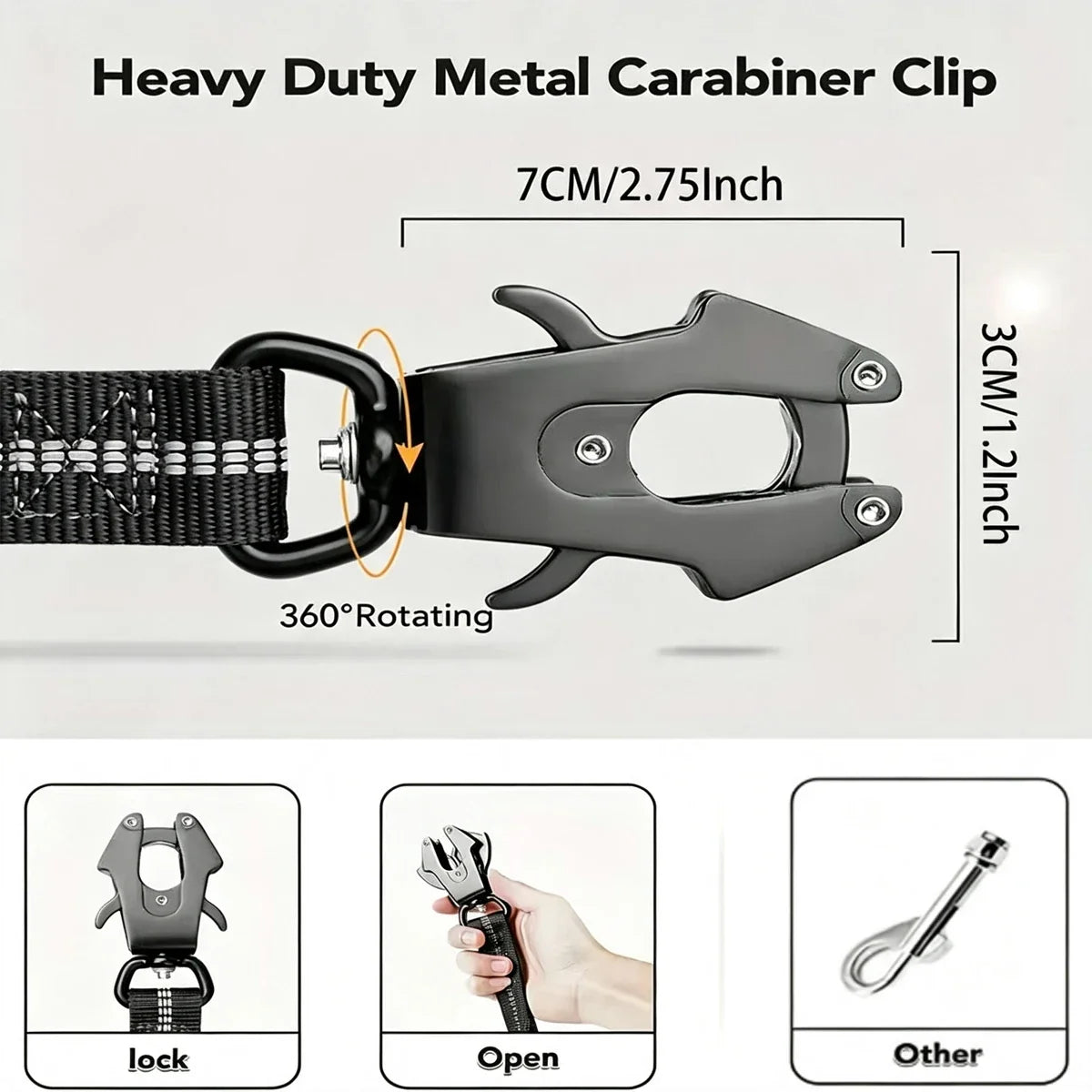 Reflective Explosion-proof Leash for Large - ProPawPet.com