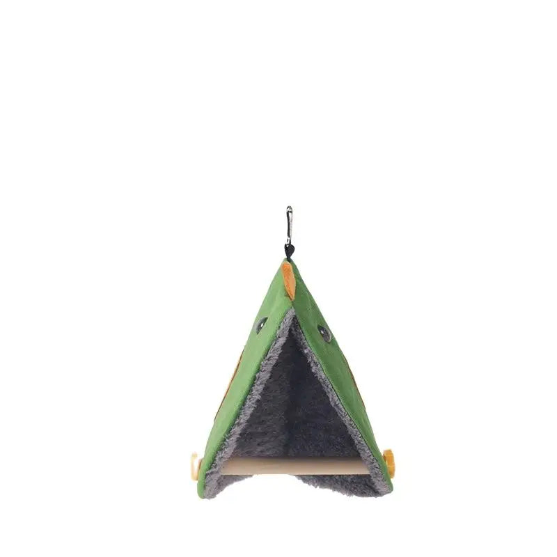 Soft Plush Bird Parrot Nest Hanging Bed
