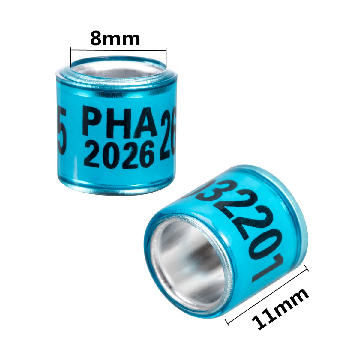 PHA 2026/2027 Pigeon Foot Ring ID 8mm With - ProPawPet.com