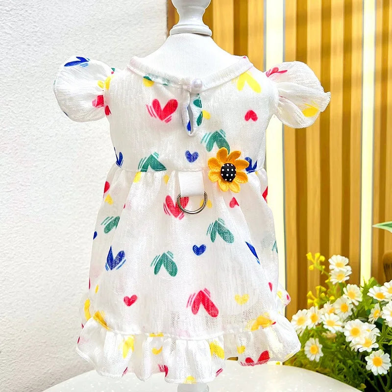 Cute Pet Dog Dress Dot Dog Summer Clothes - ProPawPet.com