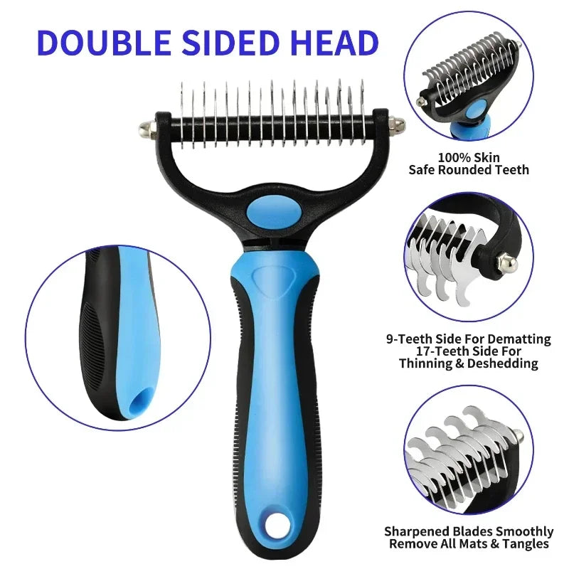 Professional Pet Deshedding Brush Dog Hair - ProPawPet.com