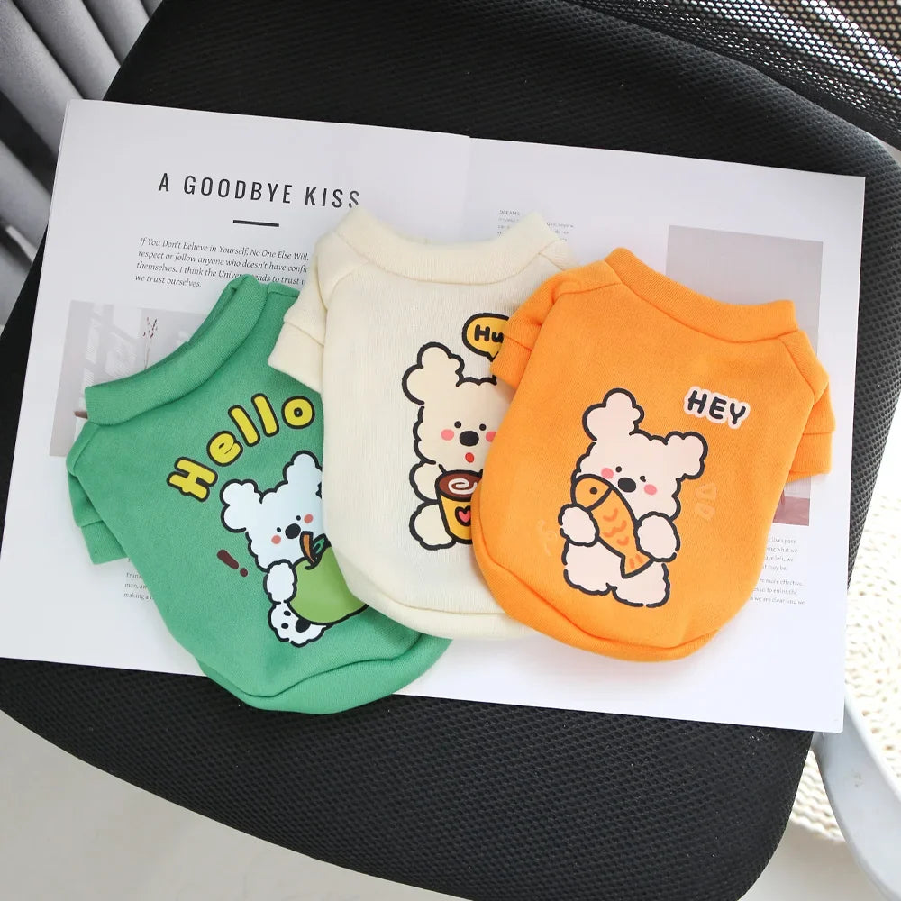 Autumn and winter pet clothes cute little - ProPawPet.com