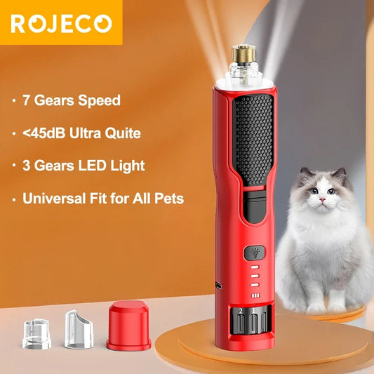 ROJECO Pet Electric Nail Grinder - ProPawPet.com