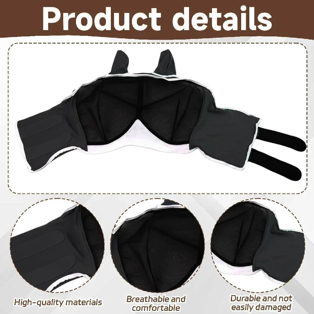 Anti-mosquito Horse Hood, Multi-size - ProPawPet.com