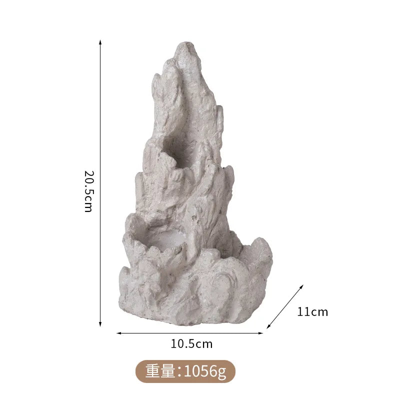 Reptile Terrarium Decor Climbing Rock Fake Mountain Hideout – 3 Colors