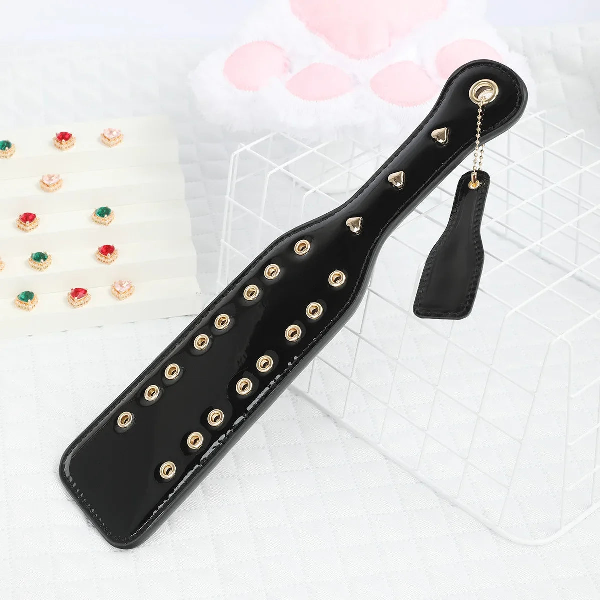 31cm Double Rivet Equestrian Whip for Horses