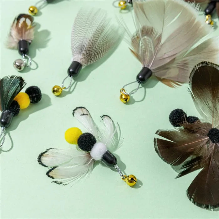Interactive Cat Feather Toy Accessories - ProPawPet.com