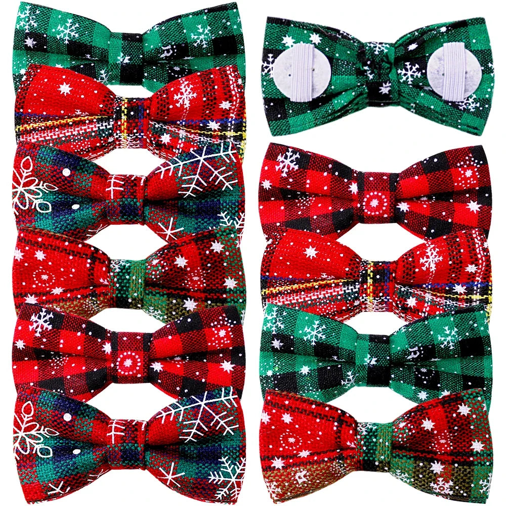 20 Christmas Pet Supplies Sliding Dog Bow Tie Collar – Dog Clothes & Costumes