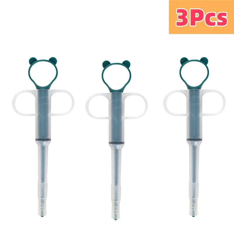 Pet Medicine Feeder Dispenser Cat Tablet Syringe – 9 Colors