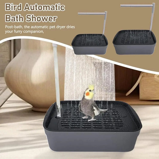 Professional Automatic Parrot Bird Bath Tub - ProPawPet.com