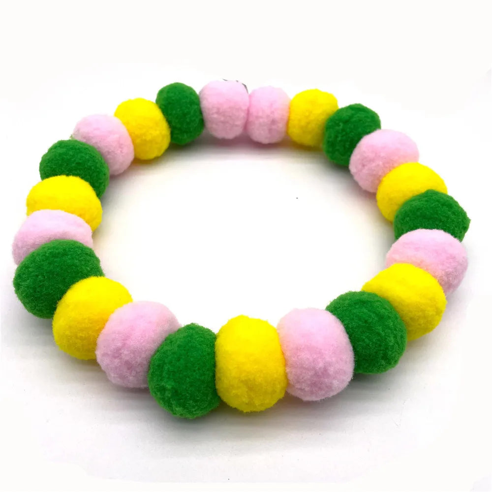 30pcs New Pet Dog Bow Tie Rainbow Flower - ProPawPet.com