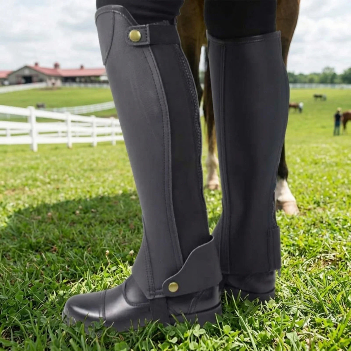 Half Chaps Defensive Riding Gaiters Gaiters - ProPawPet.com