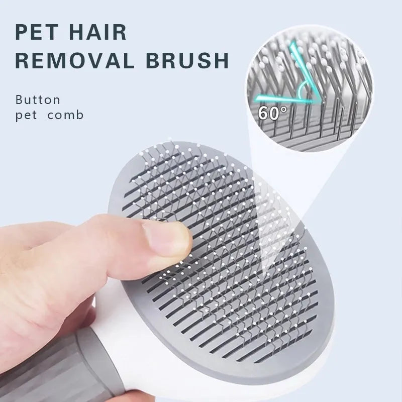 Dog Brush Cat Comb Pet Self Cleaning Hair - ProPawPet.com
