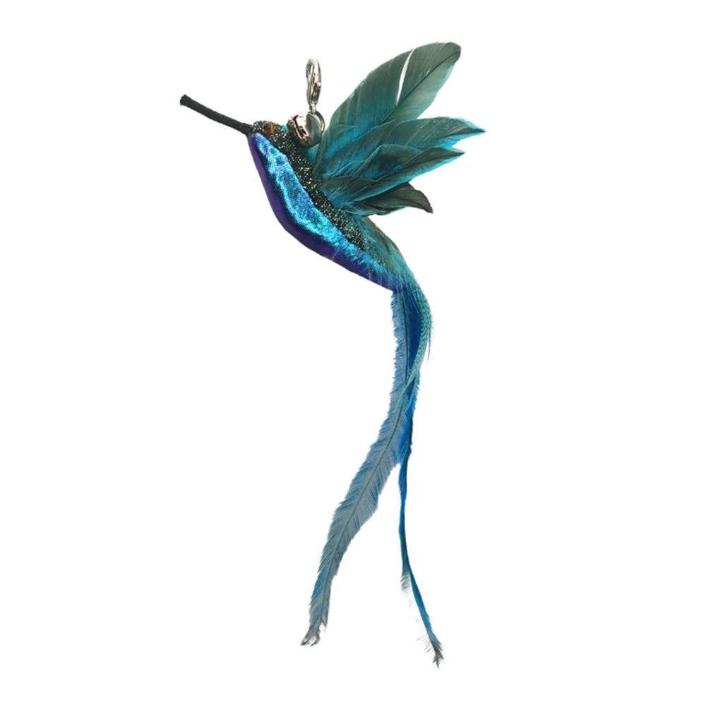 Interactive 1p Simulation Bird Cat Toy Replaces Head Teasing Stick – 4 Colors