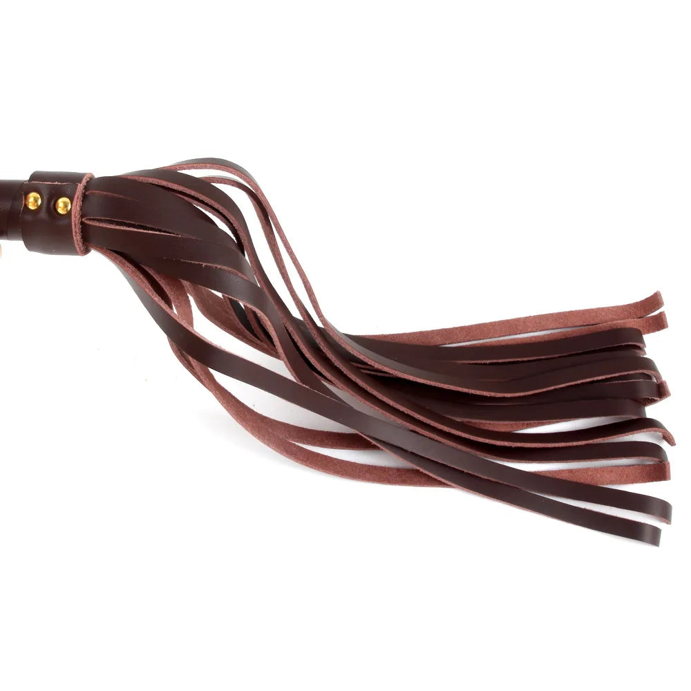 49.5CM High Quality Leather Punk Rivet - ProPawPet.com