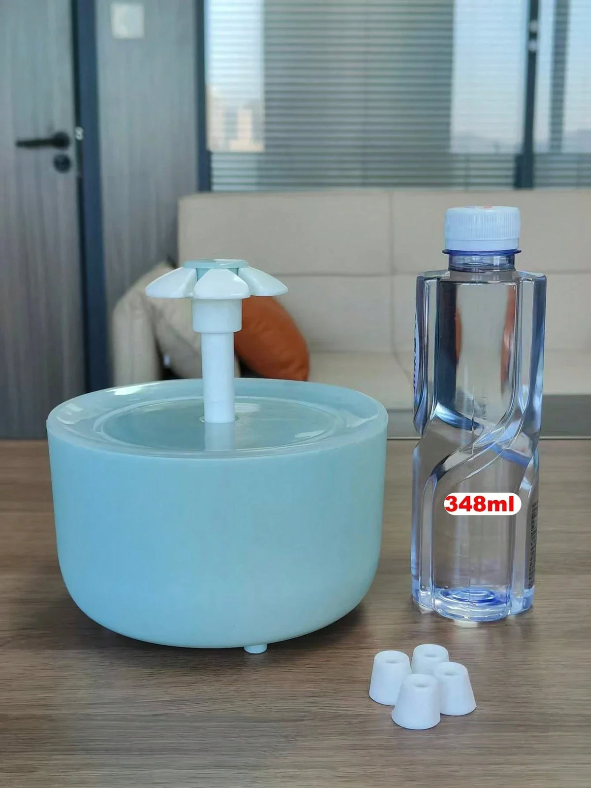 1500ml 50.72oz Floral Design Automatic Cat Water Fountain – 5 Colors