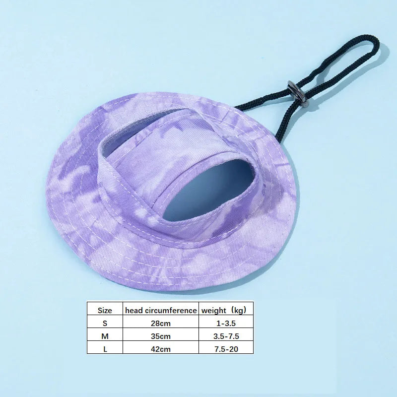 Pets Hat with Ear Holes Adjustable Baseball - ProPawPet.com