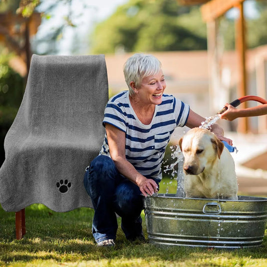 1PC Super Absorbent Dog Towel, 40x20 Inch - ProPawPet.com