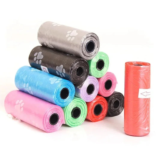 1/3/5pcs Pet Poop Bags Disposable Dog Waste - ProPawPet.com