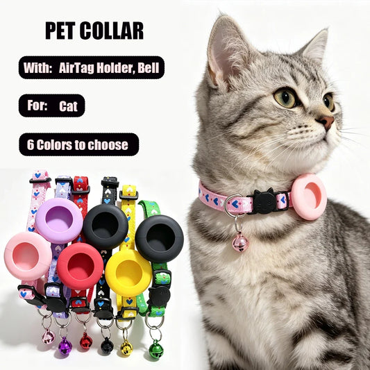 Heart Print Breakaway Safety Cat Collar