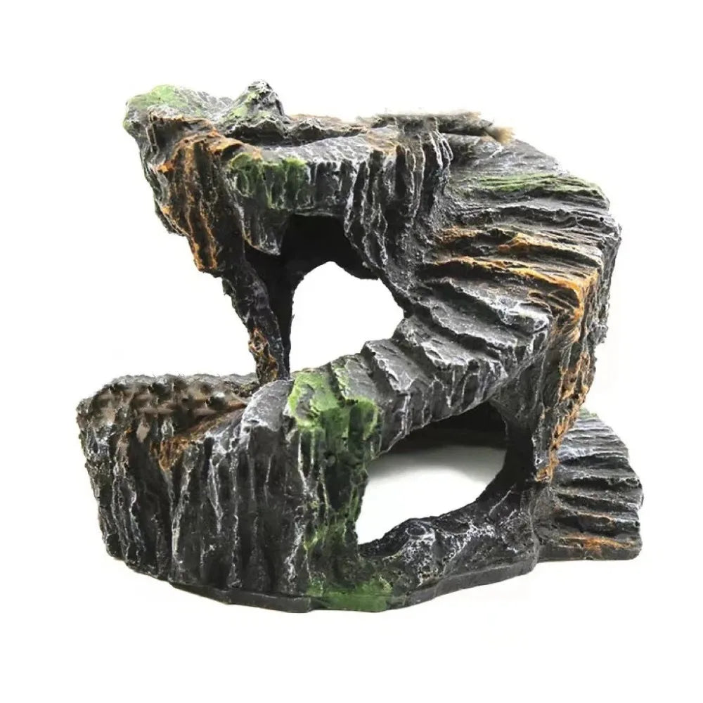 Turtle Basking Platform Fish Tank Cave – Reptile Houses, Crates & Cages