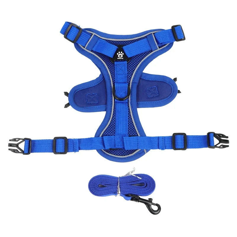 No Pull Dog Harness and Leash Set Adjustable - ProPawPet.com