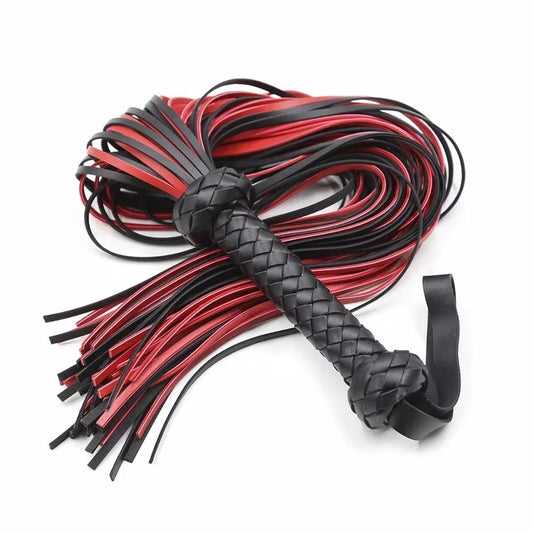 48cm Premium Suede Flogger Horse Whip for - ProPawPet.com