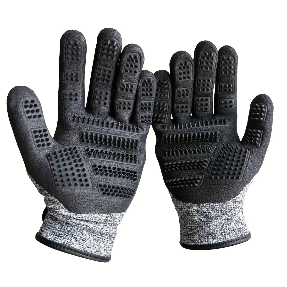 Horse Grooming Gloves Shedding Brush Pet Hair Remover Mitts