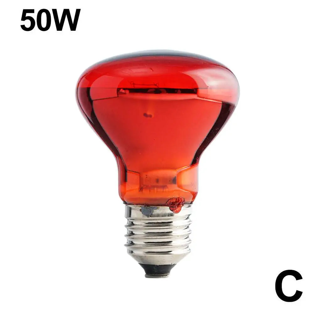 25w-100w E27 Pet Red Heating Lamp – Cooling, Warming & Seasonal